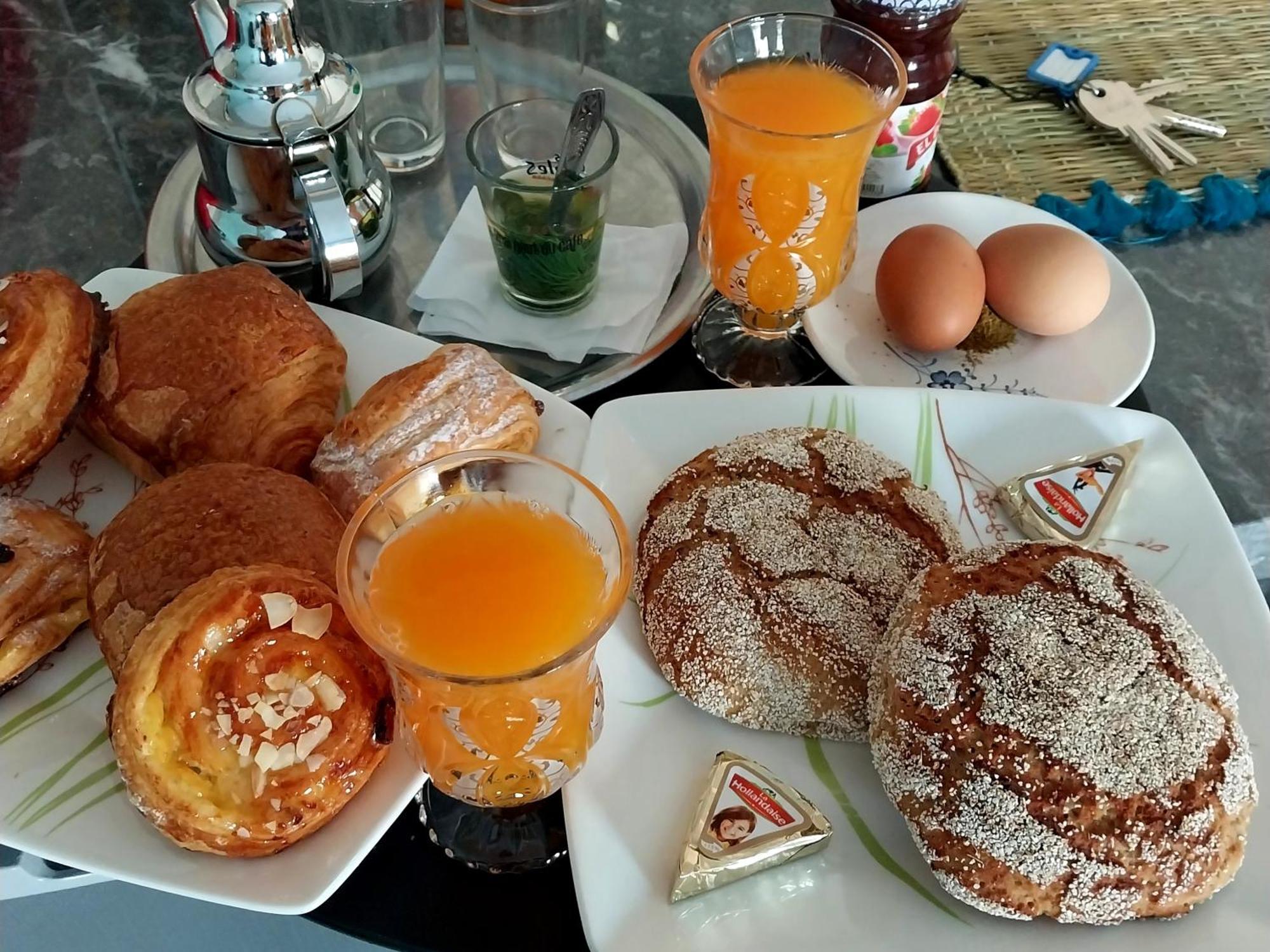 Beautiful Apartment Next To Airport Mohamed V Derroua Екстер'єр фото